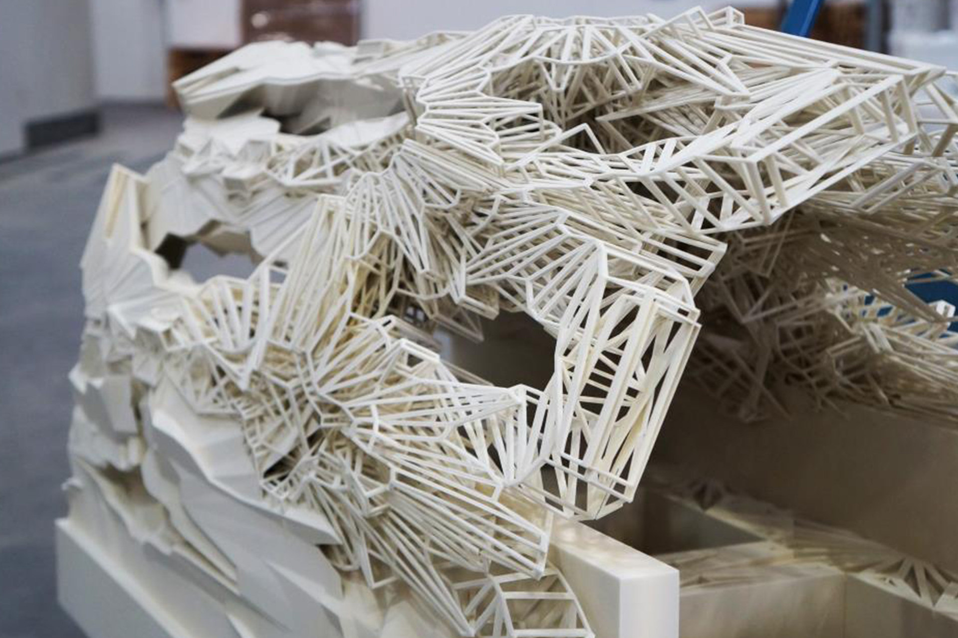 來自voxeljet 3D打印機(jī)的藝術(shù)雕像