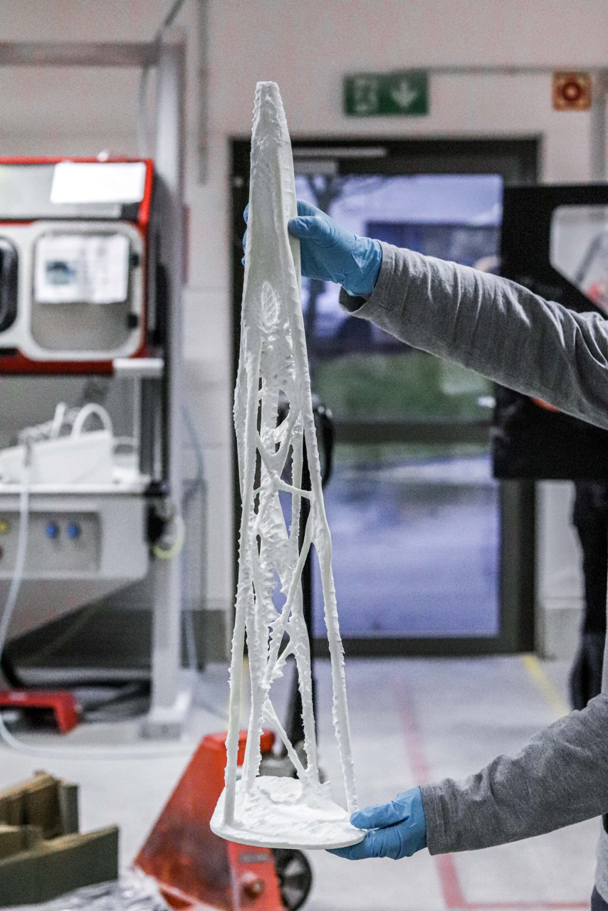 3D gedrucktes PMMA-Modell für Feinguss von Tischbeinen