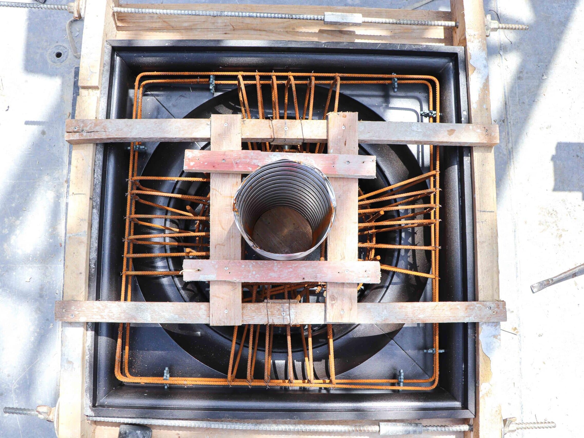 3D gedruckte Betonschalung von voxeljet