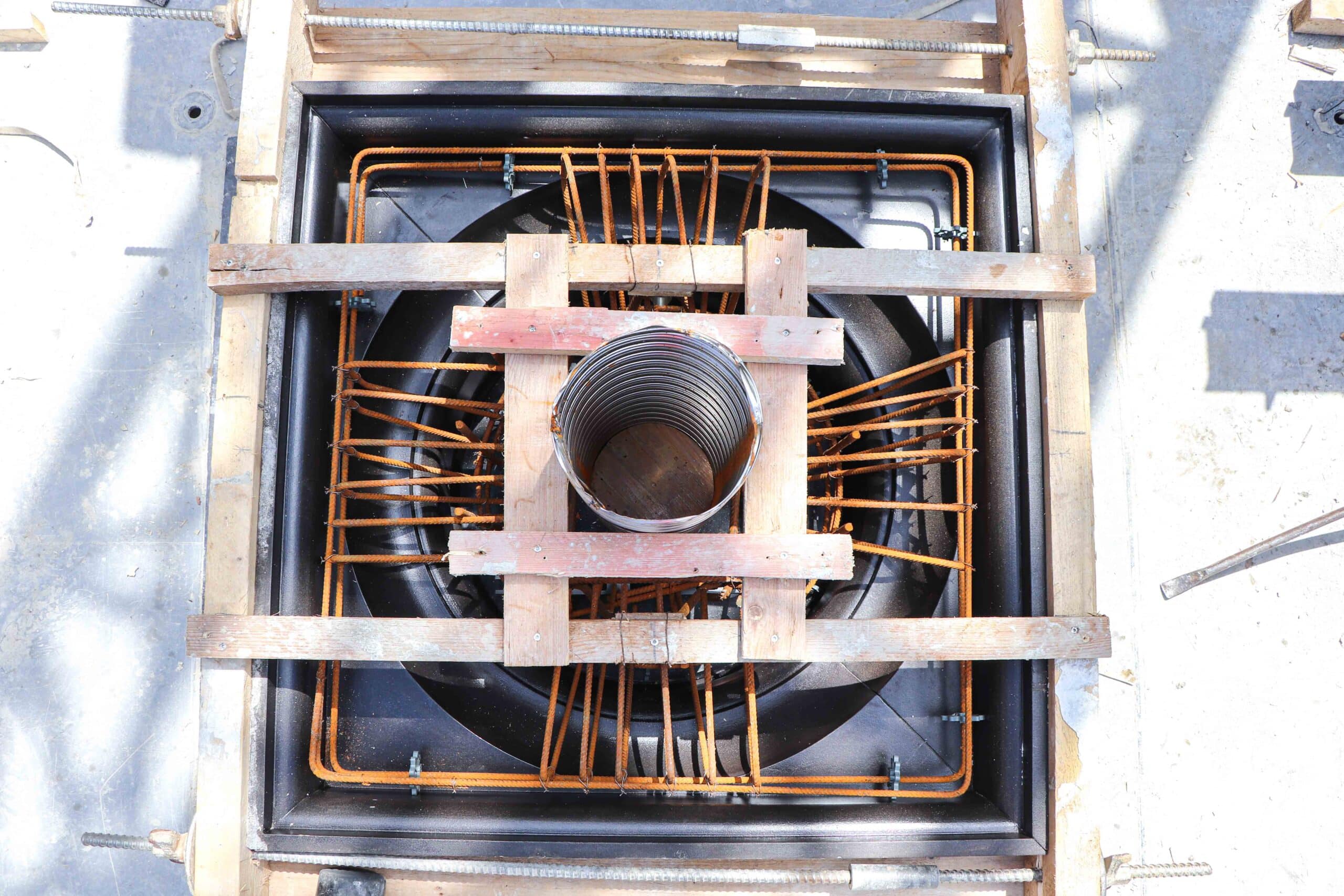 3D gedruckte Betonschalung von voxeljet